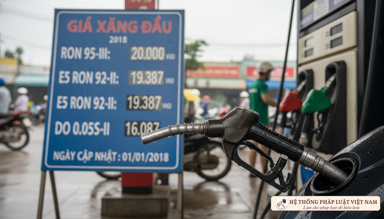 Vòi bơm xăng dầu tại Việt Nam