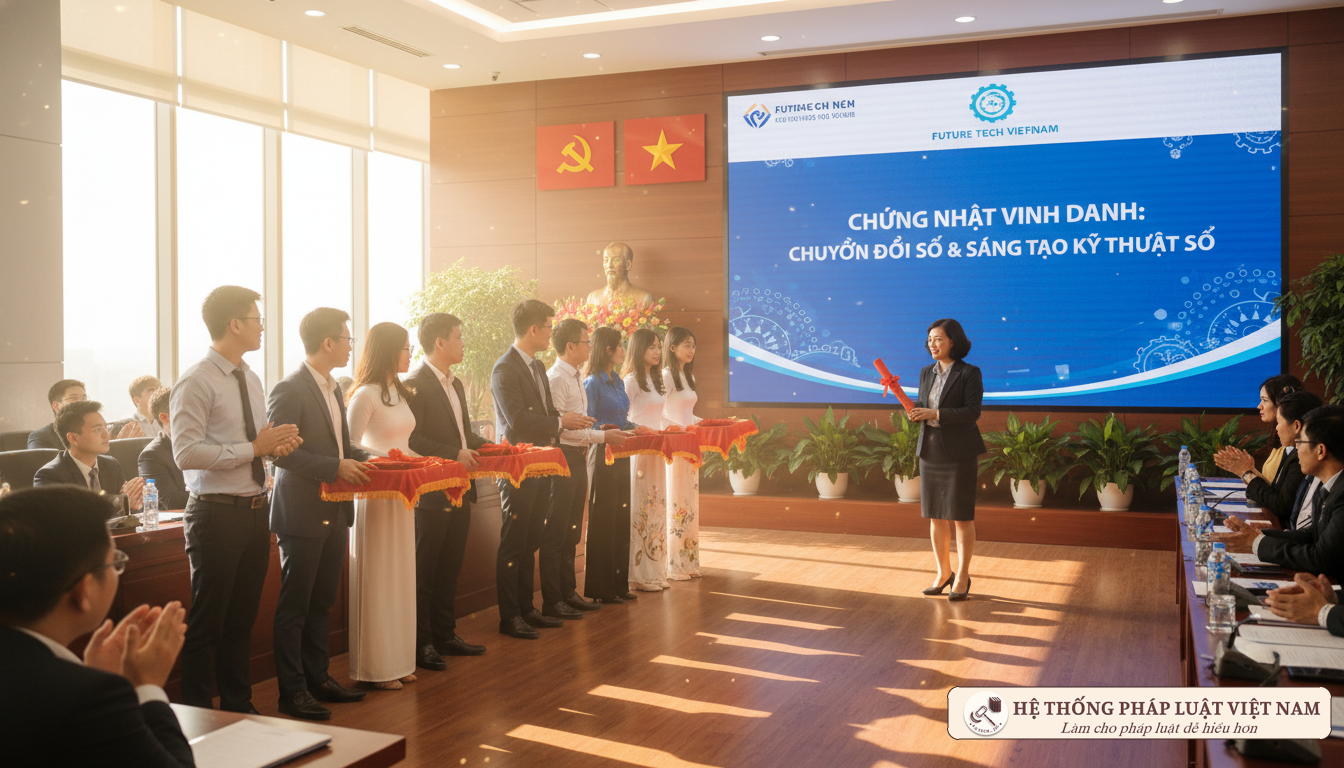 Khen thưởng đổi mới sáng tạo và chuyển đổi số