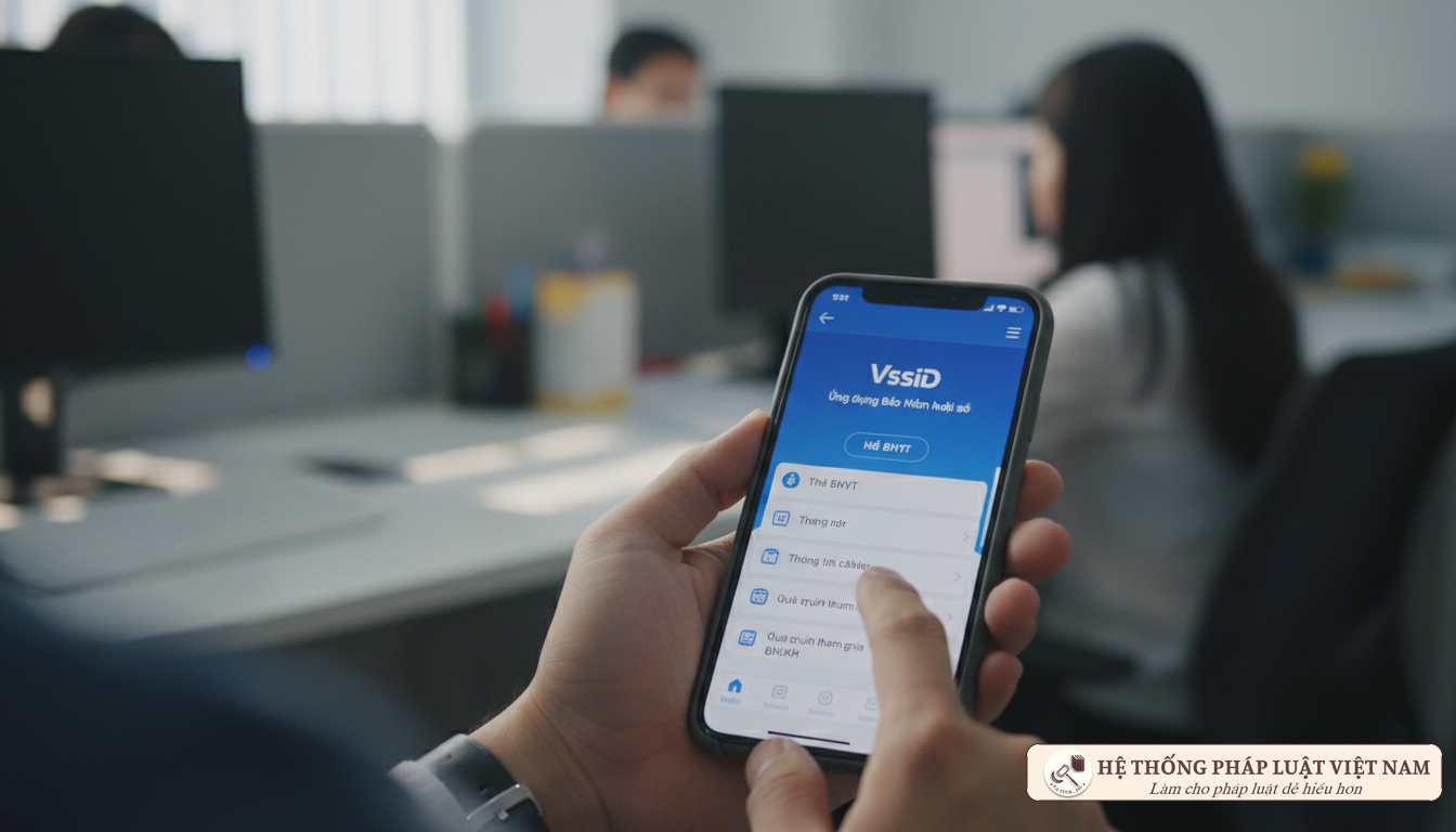Thủ tục cấp lại sổ bảo hiểm xã hội online qua VssID Thủ tục cấp lại sổ bảo hiểm xã hội online qua VssID