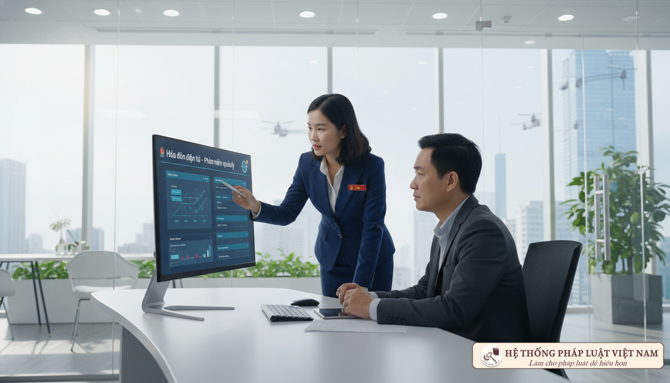 Cán bộ thuế hướng dẫn doanh nghiệp thực hiện quy định mới