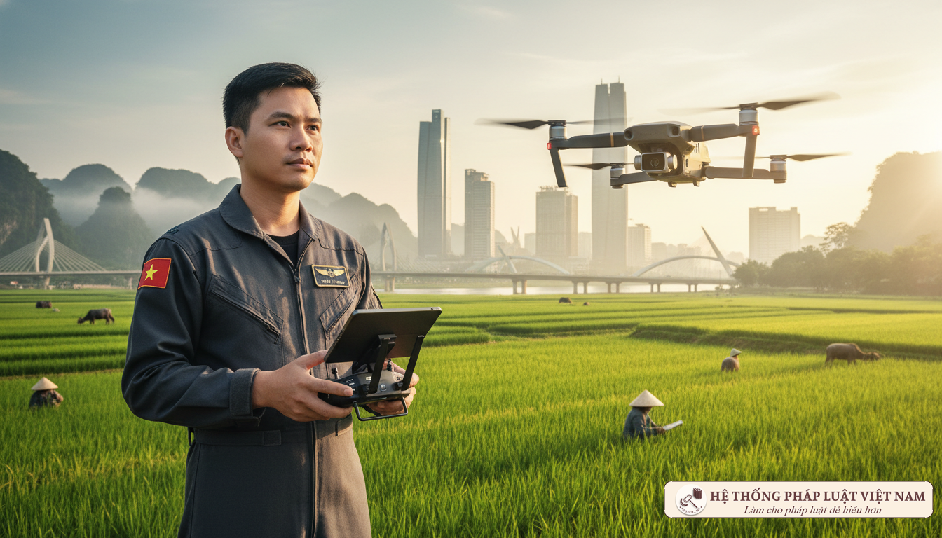 Sở Hữu Flycam, Drone Năm 2026 Mà Không Biết Thủ Tục Cấp Phép Mới Theo Nghị Định 288/2025/NĐ-CP? Coi Chừng Bị Phạt Nặng! Hướng Dẫn Chi Tiết Từ A Đến Z
