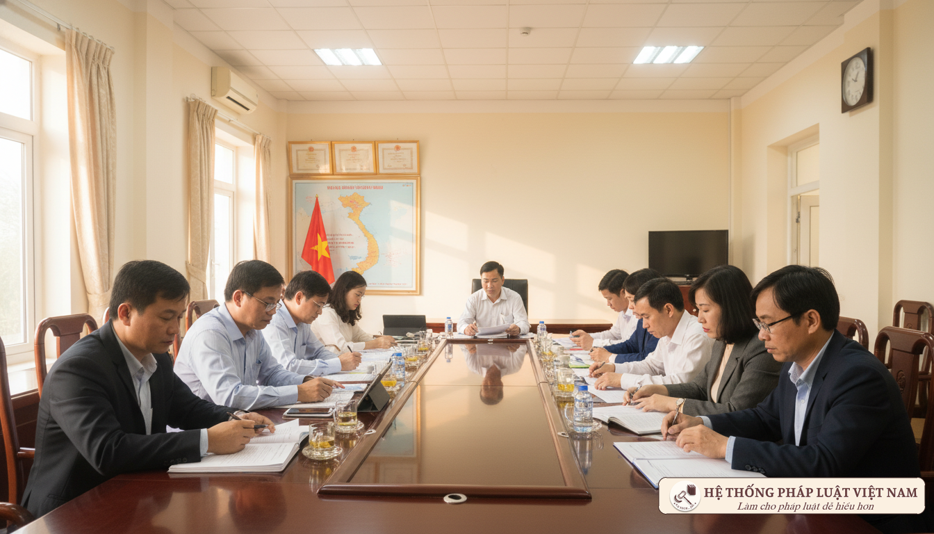 Cán bộ công chức Hà Nội họp rà soát biên chế