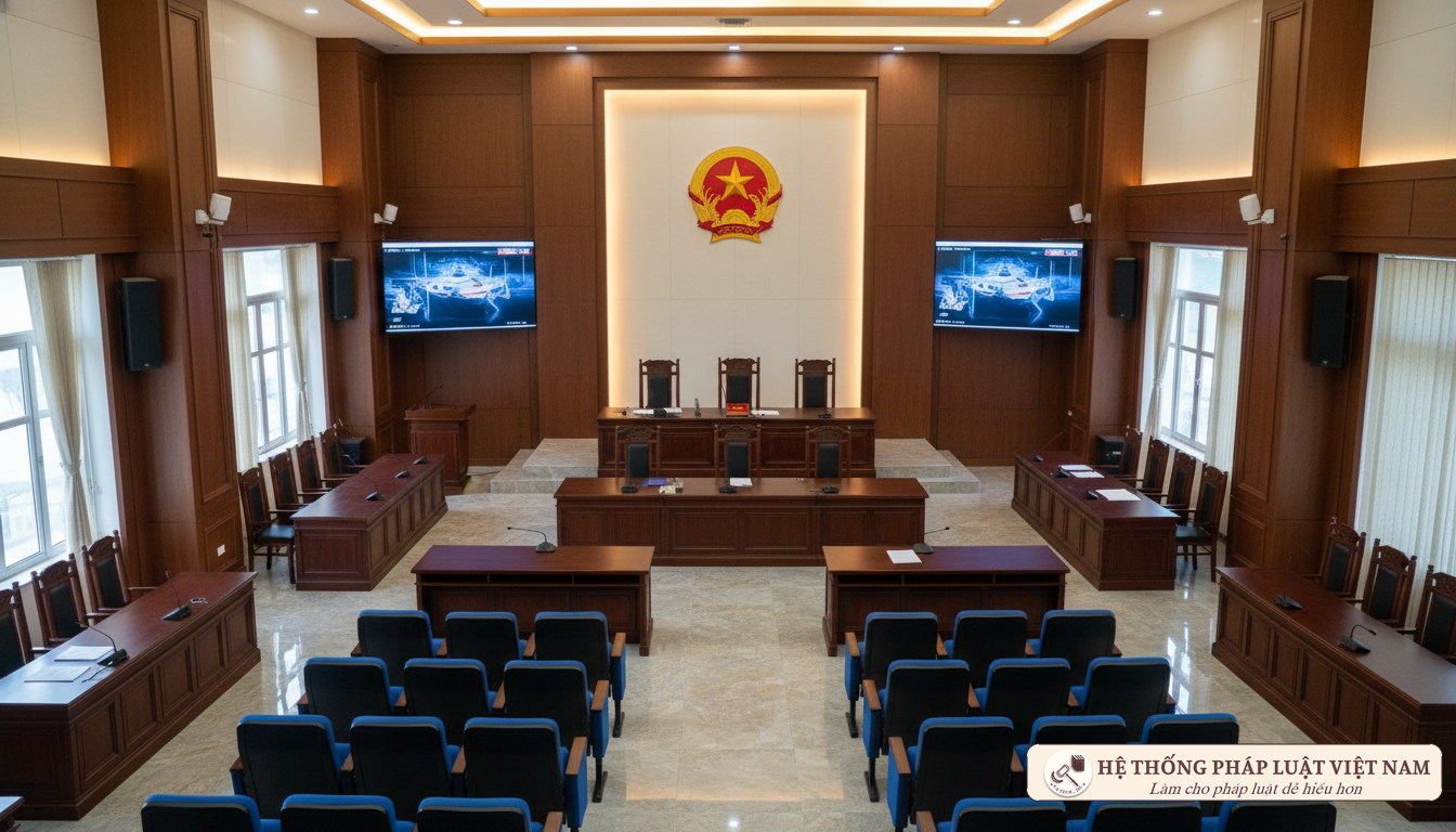 Phiên tòa xét xử tại Việt Nam