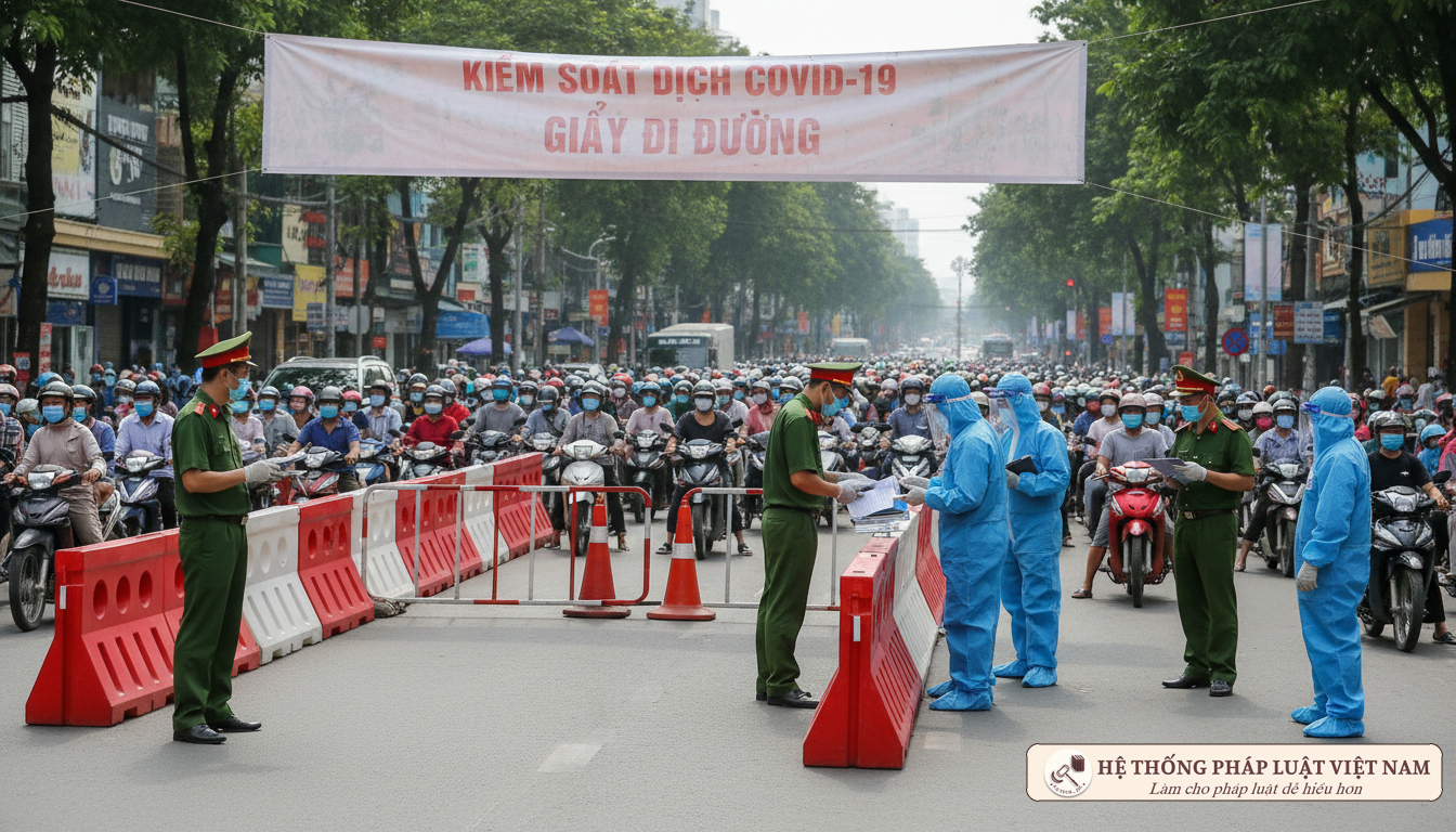 TP.HCM: Chi tiết 17 nhóm đối tượng được cấp Giấy phép lưu thông từ ngày 23/8/2021
