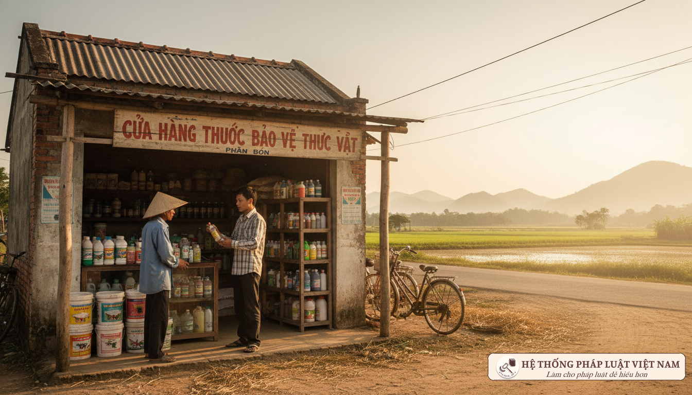 Kinh doanh thuốc bảo vệ thực vật từ năm 2013: Những quy định khắt khe về địa điểm và chứng chỉ hành nghề theo Thông tư 14/2013/TT-BNNPTNT
