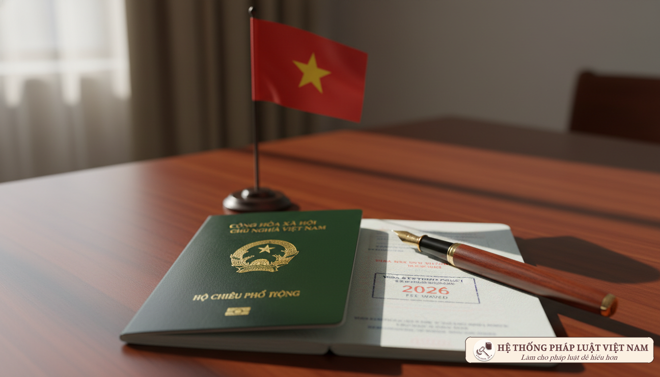 Từ 01/4/2026: Việt Nam chính thức áp dụng quy định mới về miễn phí cấp thị thực cho đối tượng đặc biệt
