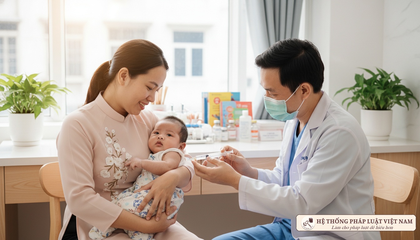 Tiêm chủng cho trẻ em tại Việt Nam