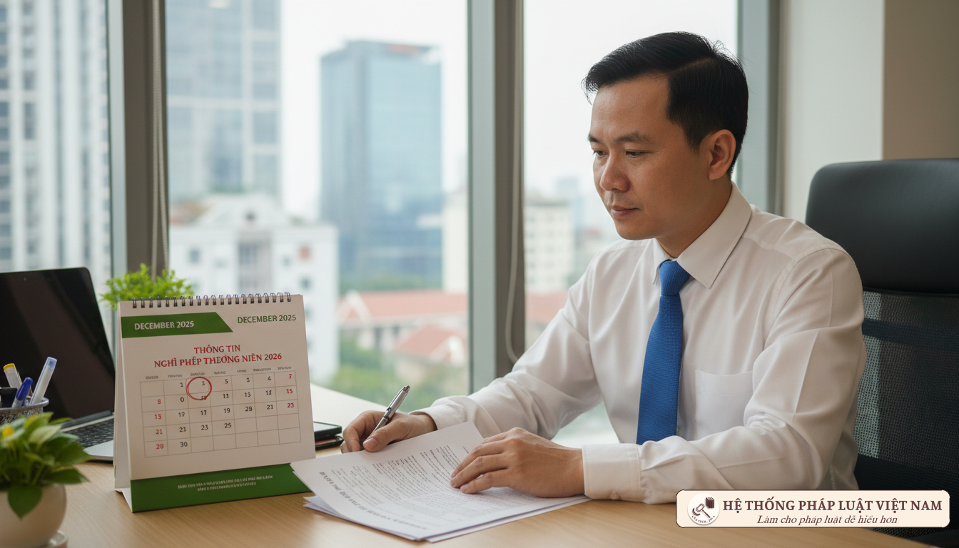 Viên chức không nghỉ hết phép năm 2026: Nhận tiền hay mất trắng?
