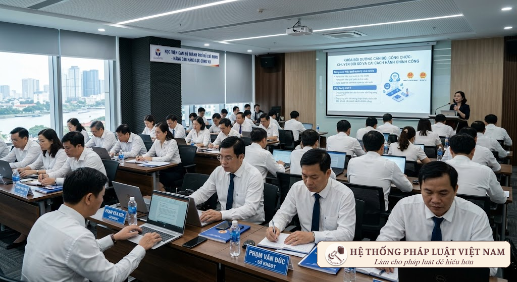 TP.HCM Siết Chặt Kỷ Cương: Cán Bộ, Công Chức Bắt Buộc Phải Đào Tạo Tối Thiểu 40 Tiết Mỗi Năm Từ 22/6/2026
