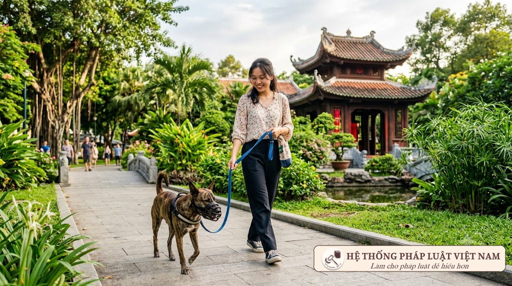 Chủ nuôi chó cần biết: Mức phạt &#039;khủng&#039; khi không rọ mõm, thả rông từ 01/8/2026
