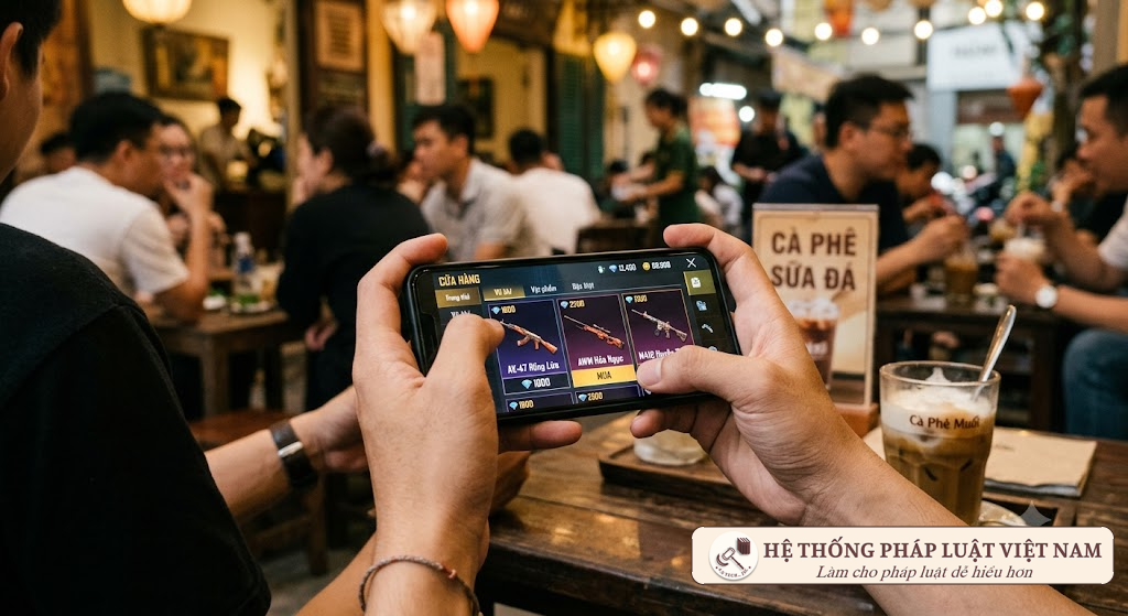 Giao dịch mua bán vật phẩm ảo trong game online