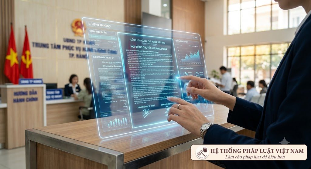 Tương tác với giao diện kỹ thuật số trong bối cảnh pháp lý