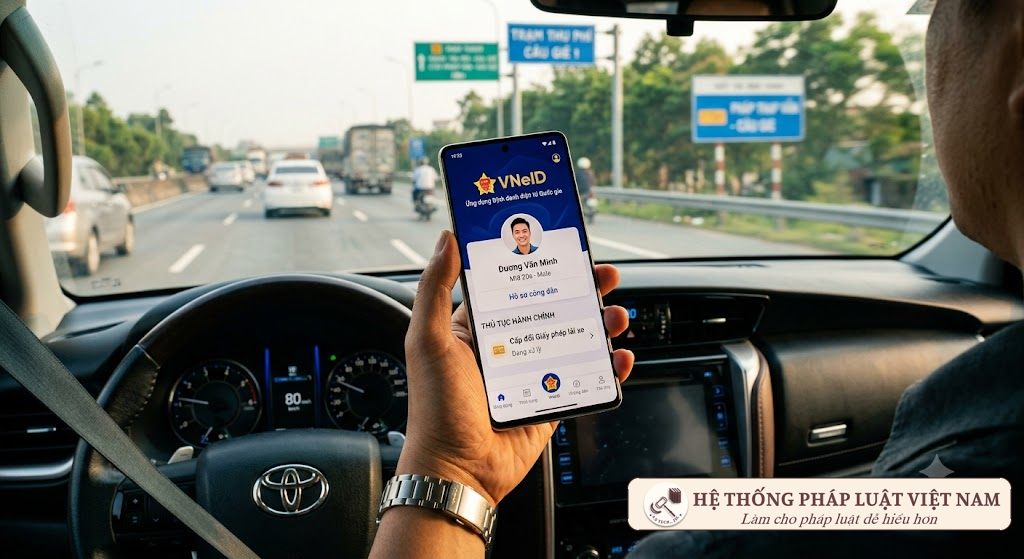 Nộp hồ sơ trực tuyến qua VNeID