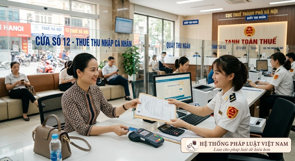Người dân làm thủ tục nộp lệ phí trước bạ nhà đất tại Hà Nội