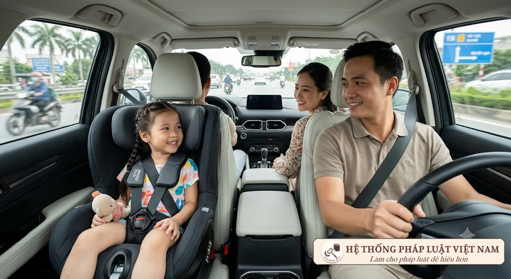 Cảnh báo: Từ 01/7 đến 14/8/2026, thiếu ghế an toàn cho trẻ em trên ô tô có thể bị phạt đến 1 triệu đồng – Sau 15/8/2026 thì sao?
