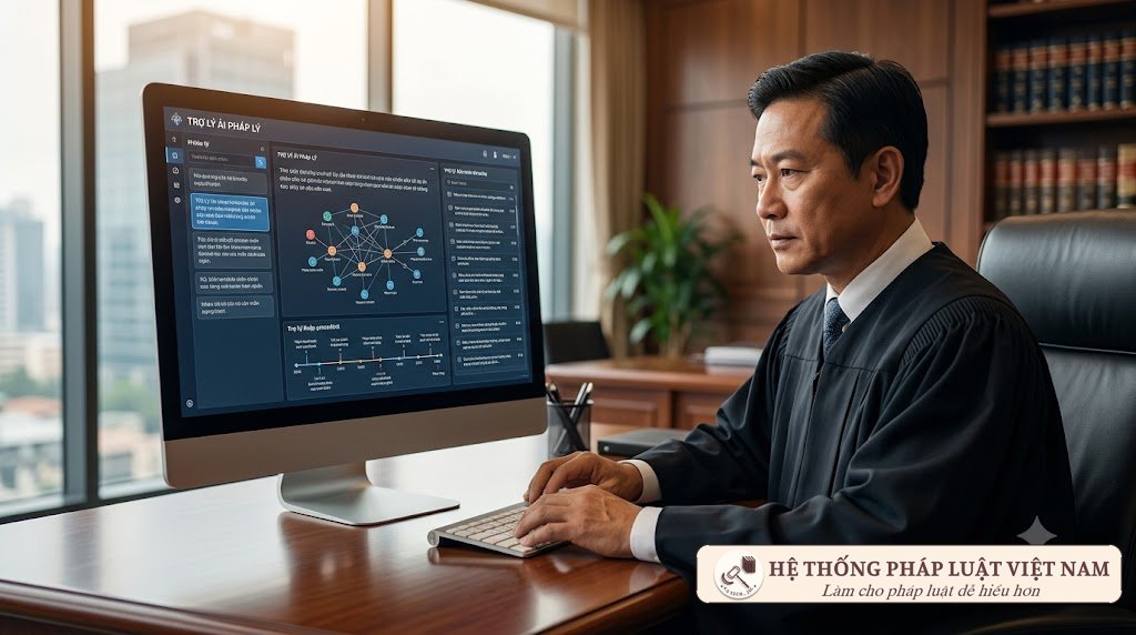 Thẩm phán Việt Nam ứng dụng công nghệ thông tin và AI trong công việc