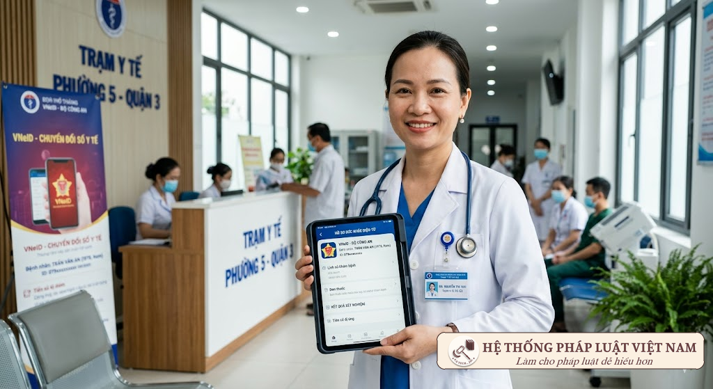 Đến Năm 2030: 100% Người Dân Có Sổ Sức Khỏe Điện Tử Tích Hợp VNeID Theo Quyết Định 1709/QĐ-BYT
