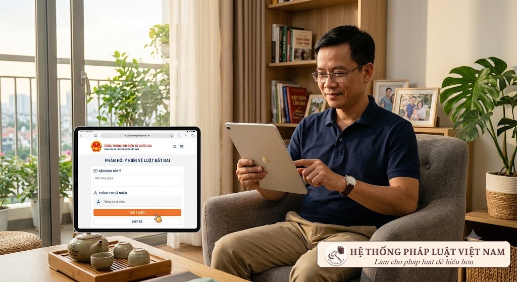 Cổng Pháp luật quốc gia: Kênh tương tác trực tuyến giúp người dân &#039;hiến kế&#039; và giám sát xử lý văn bản pháp luật từ 1/9/2026
