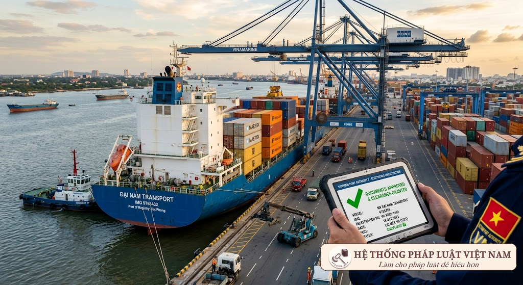 Bước Ngoặt Chuyển Đổi Số: Hồ Sơ Đăng Kiểm Tàu Biển Bản Điện Tử Chính Thức Có Giá Trị Pháp Lý Như Bản Giấy Từ 01/9/2026
