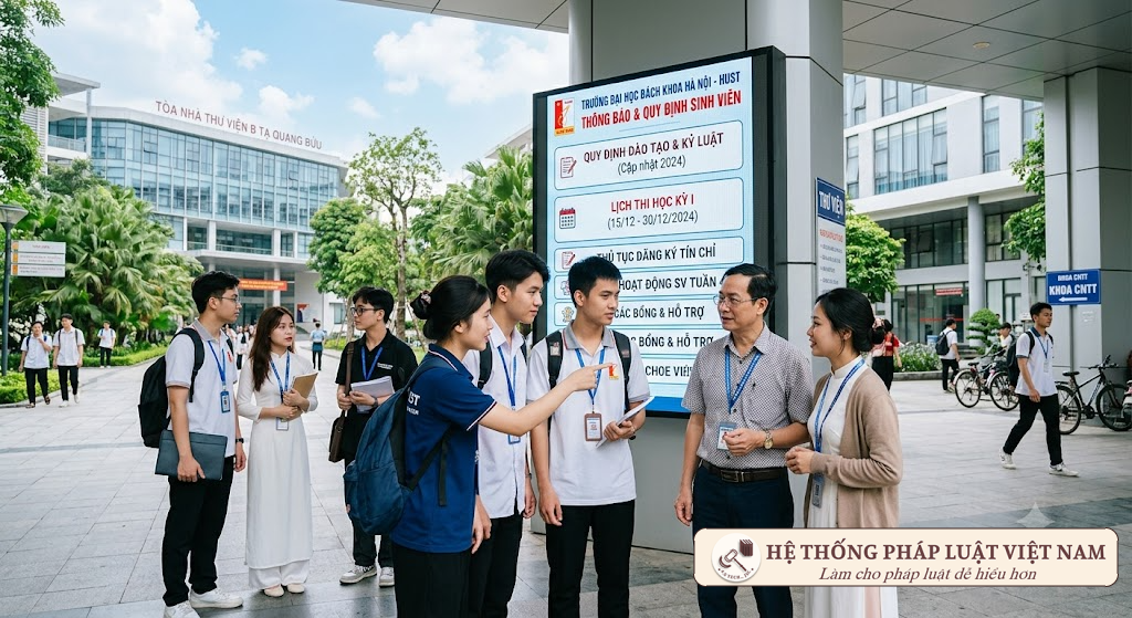 Trường đại học chậm công khai quy chế tổ chức: Coi chừng phạm luật từ ngày 22/8/2026!
