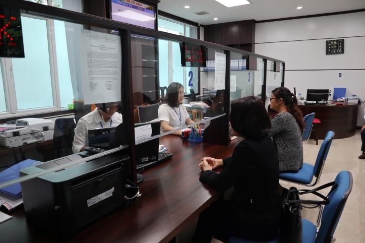 Bộ phận một cửa giải quyết thủ tục hành chính xây dựng