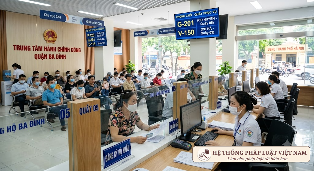 Hoạt động tiếp nhận và giải quyết thủ tục hành chính cho người dân tại UBND cấp xã TP.HCM