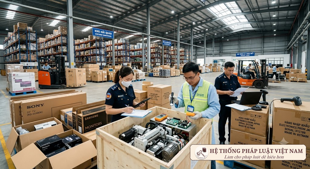 Kiểm tra chất lượng hàng hóa nhập khẩu tại cảng