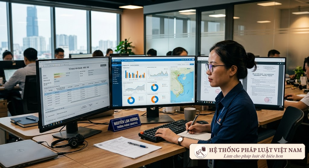 Doanh nghiệp khai báo hải quan điện tử Doanh nghiệp khai báo hải quan điện tử