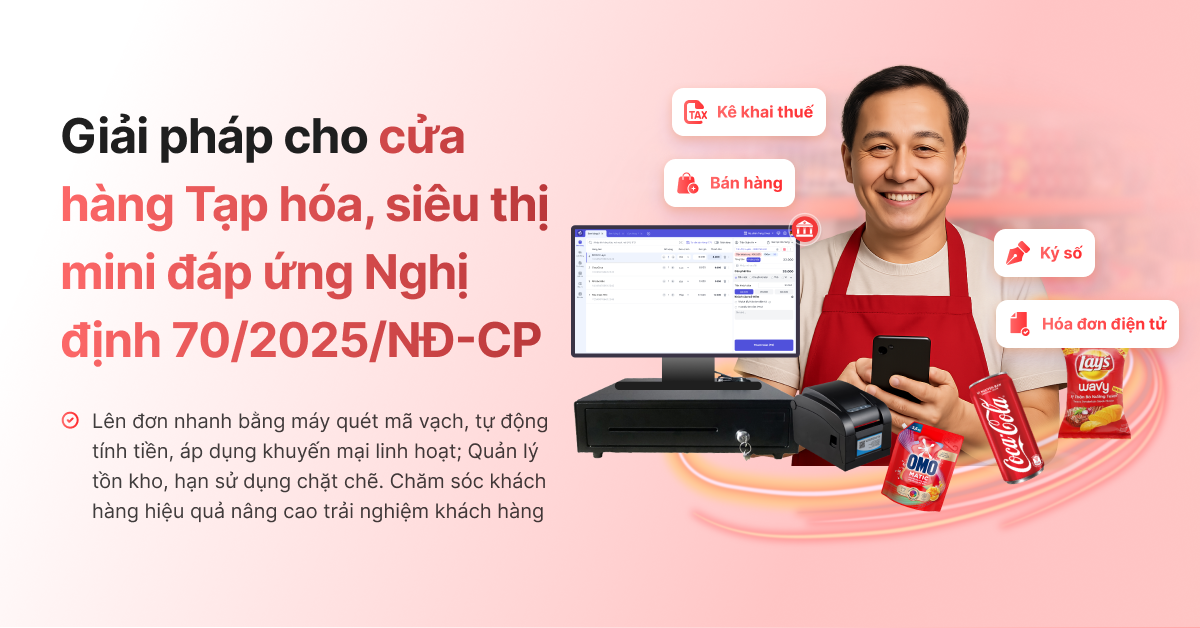 Cửa hàng tạp hóa siêu thị mini bán lẻ