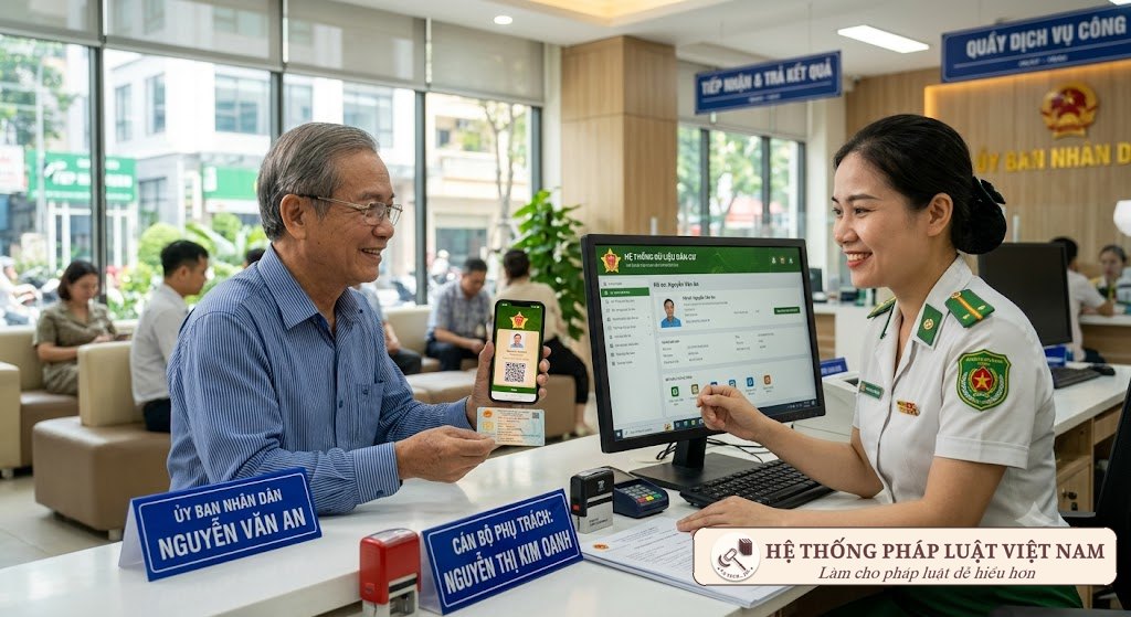 Từ 01/7/2026: Cấm đòi Giấy xác nhận cư trú nếu đã tra cứu được trên VNeID