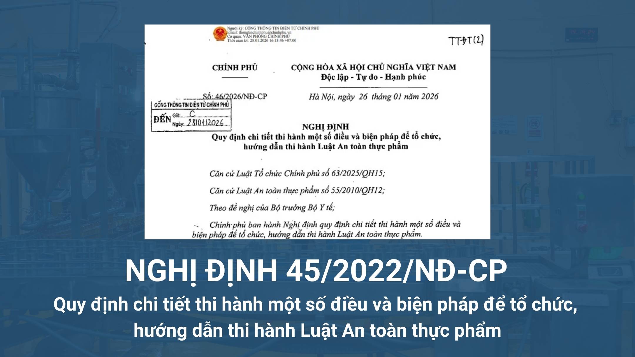 Điểm Mặt Các Nghị Định Quan Trọng Có Hiệu Lực Từ Tháng 8/2026: Doanh Nghiệp Và Người Dân Cần Lưu Ý Những Thay Đổi Pháp Lý Nào?
