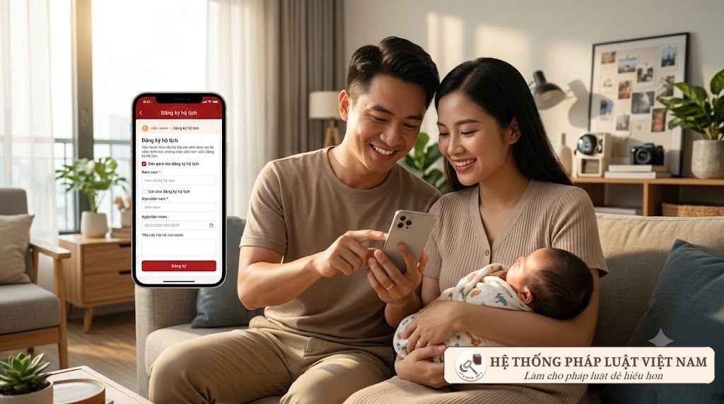 Bỏ Ký Số Khi Làm Thủ Tục Khai Sinh Liên Thông Trên VNeID Từ 01/9/2026: Người Dân Được Lợi Gì?