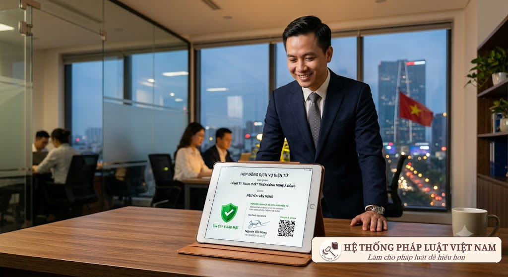 Quy định mới về Giấy phép chứng thực hợp đồng điện tử từ 01/7/2026: Thời hạn 10 năm và những điều kiện bắt buộc

