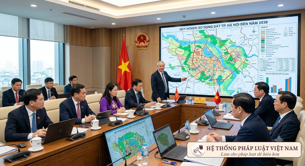 Thảo luận dự thảo Luật Đất đai về quy hoạch sử dụng đất
