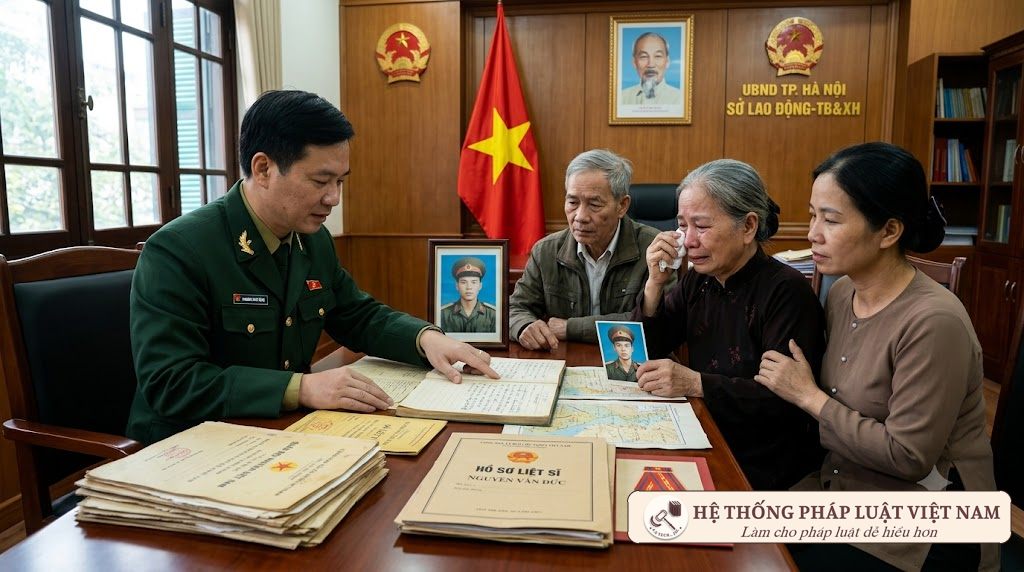 Rà soát, thẩm định hồ sơ công nhận người có công với cách mạng
