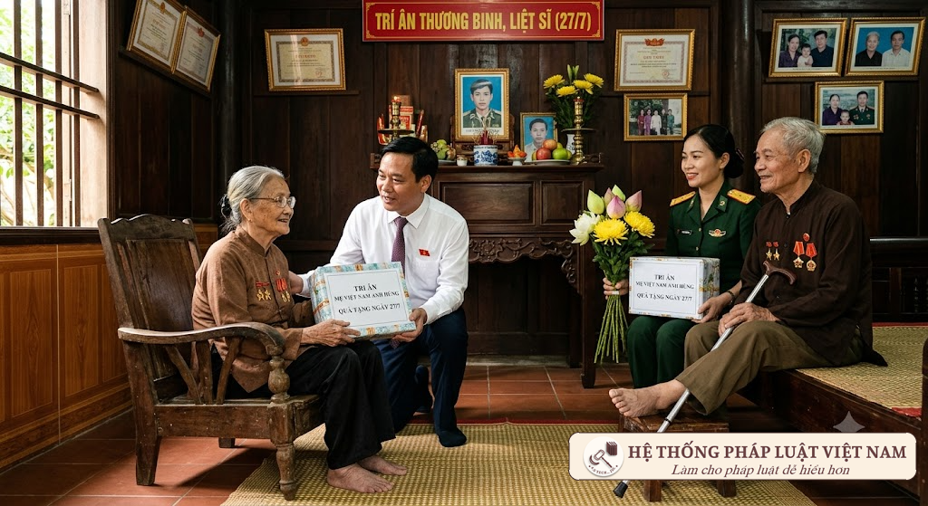Trường hợp ĐẶC BIỆT DUY NHẤT được nhận đồng thời 2 suất quà của Chủ tịch nước dịp 27/7 là ai?