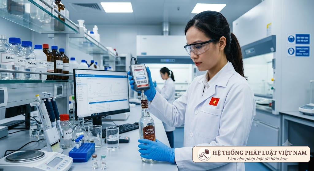 Kiểm định chất lượng đồ uống có cồn tại phòng thí nghiệm