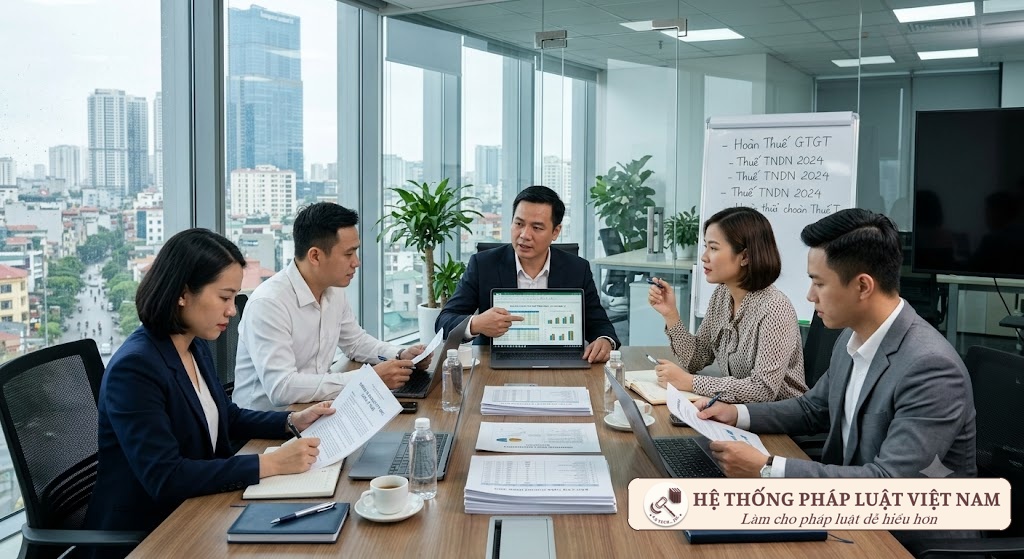 Doanh nghiệp thực hiện kê khai và nộp thuế