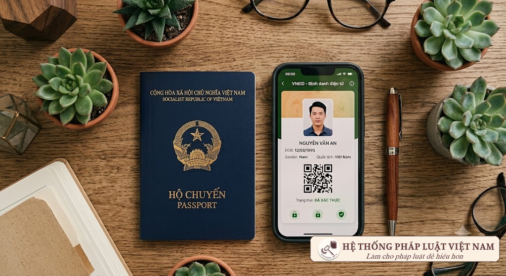 Hộ chiếu phổ thông Việt Nam và ứng dụng VNeID