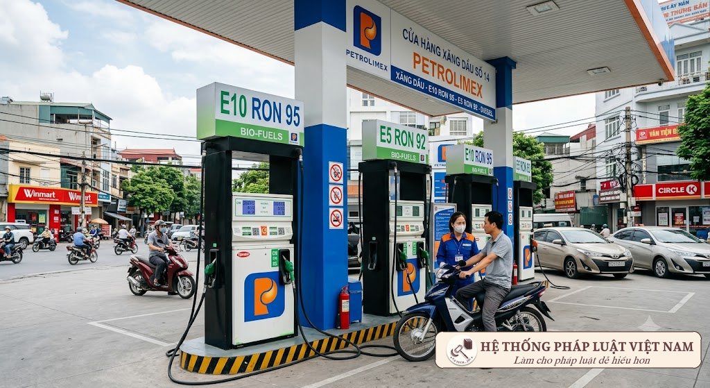 Giá xăng E10 giảm mạnh về mốc 20.000 đồng/lít: Cú hích pháp lý thúc đẩy tiêu dùng nhiên liệu xanh
