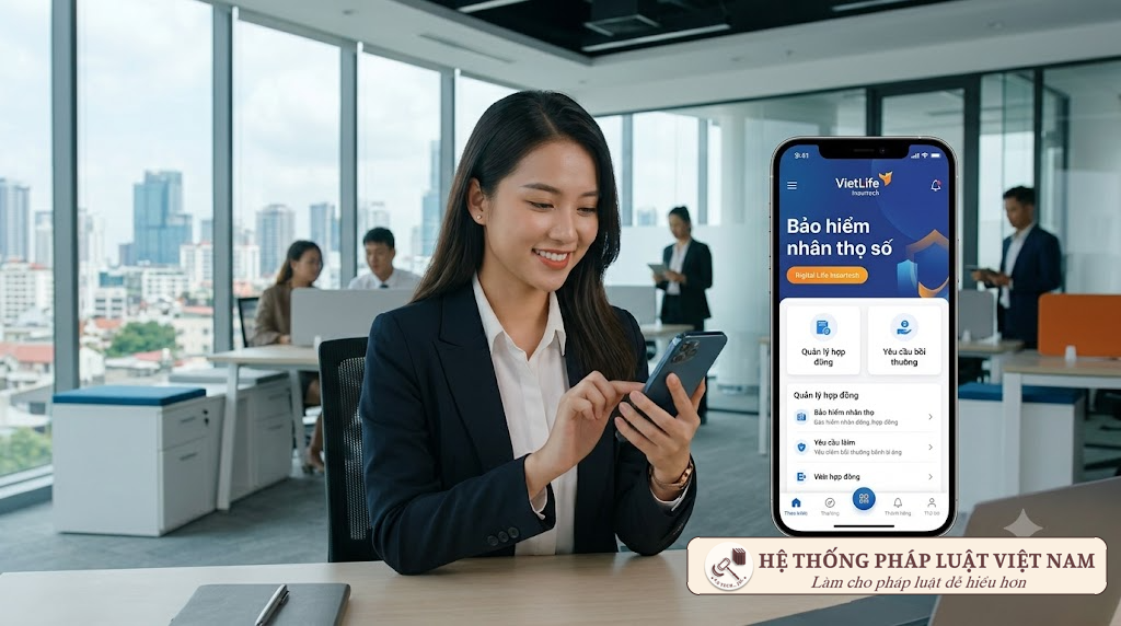 Ứng dụng Insurtech và bảo hiểm số