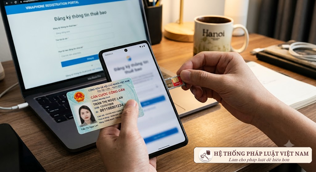 Sử dụng giấy tờ tùy thân không chính chủ đăng ký SIM