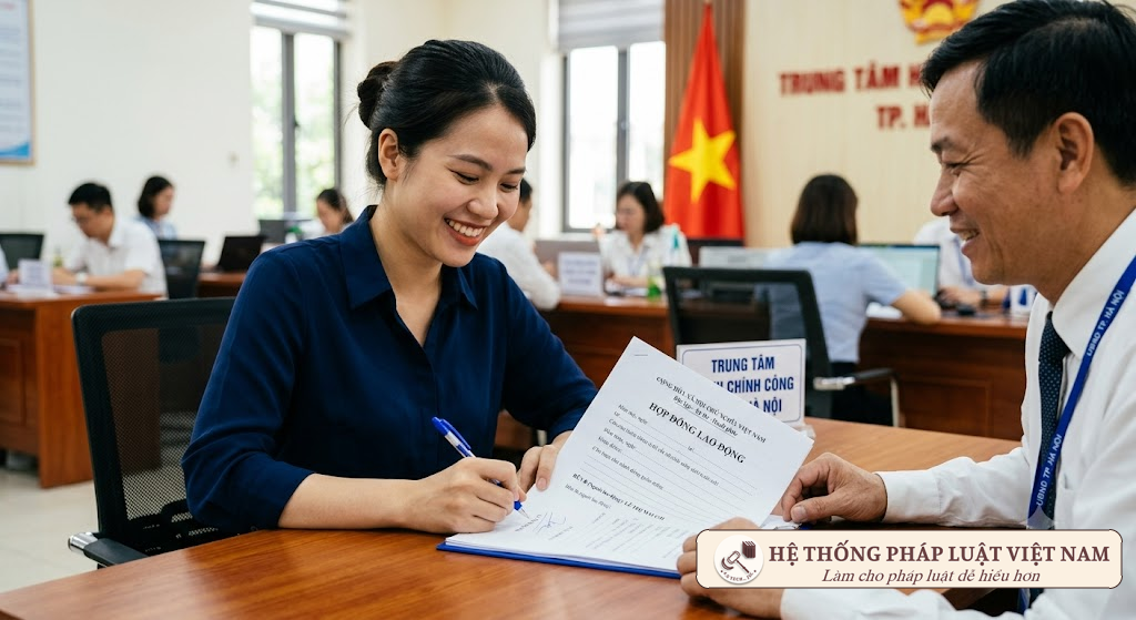 Ký kết hợp đồng làm việc viên chức