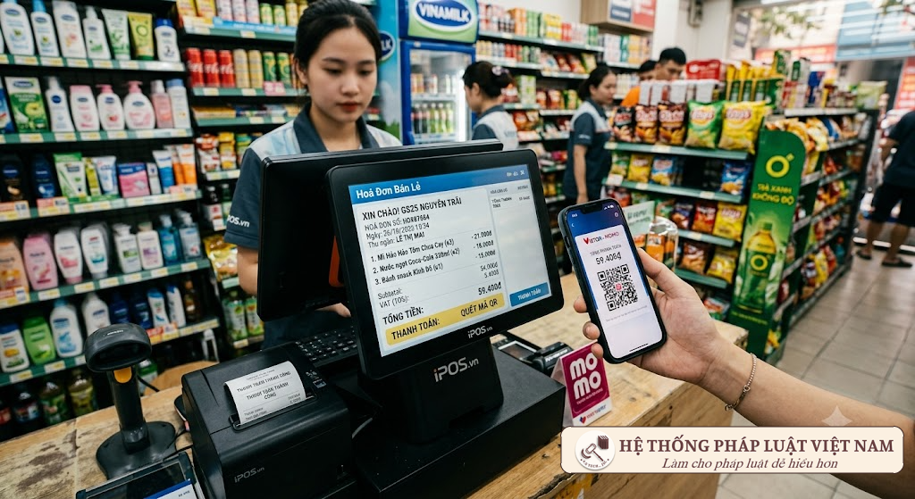 Hóa đơn điện tử khởi tạo từ máy tính tiền theo Nghị định 254/2026/NĐ-CP