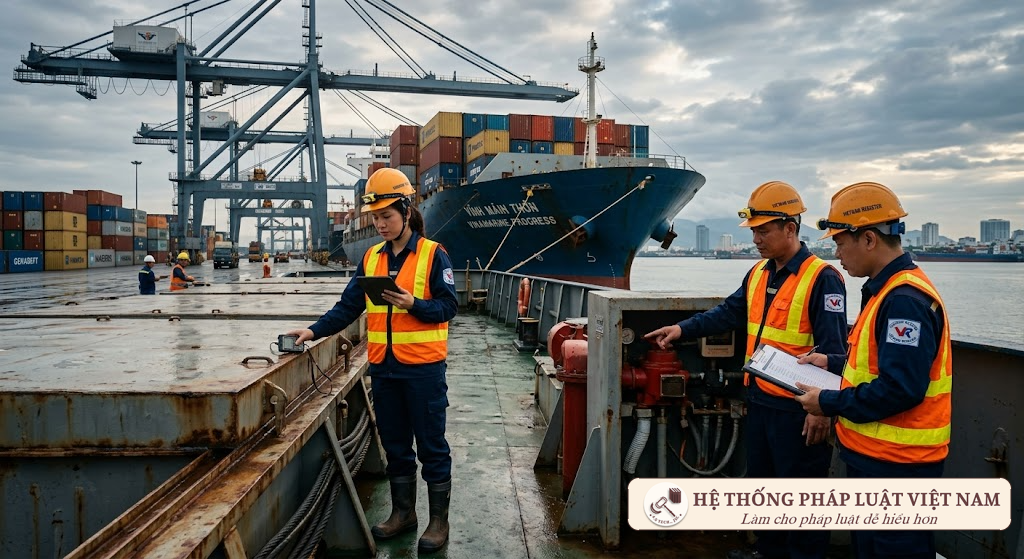 Gian Lận Dữ Liệu Đăng Kiểm Tàu Biển Bằng Phần Mềm: Đăng Kiểm Viên Sẽ Bị Thu Hồi Giấy Chứng Nhận Tức Thì Từ 15/08/2026