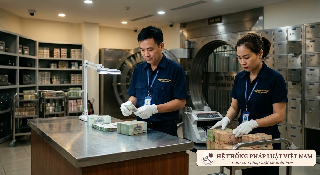 Quy trình tiêu hủy tiền không đủ tiêu chuẩn lưu thông chính thức thay đổi: Những điểm mới quan trọng từ 10/10/2026
