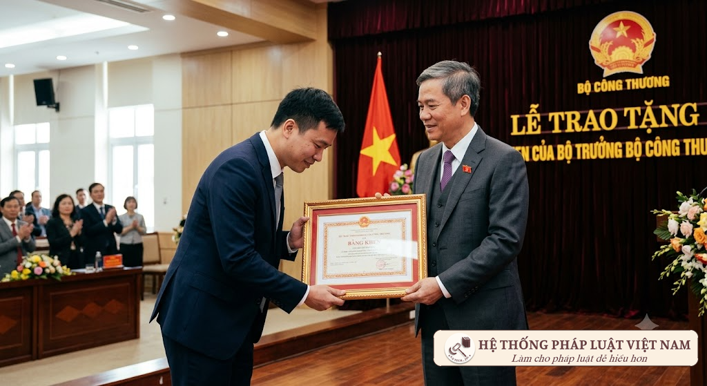 Bổ sung 3 tiêu chuẩn đặc biệt xét tặng Bằng khen Bộ trưởng Bộ Công Thương từ tháng 10/2026: Cá nhân, doanh nhân và tập thể cần lưu ý điều gì?
