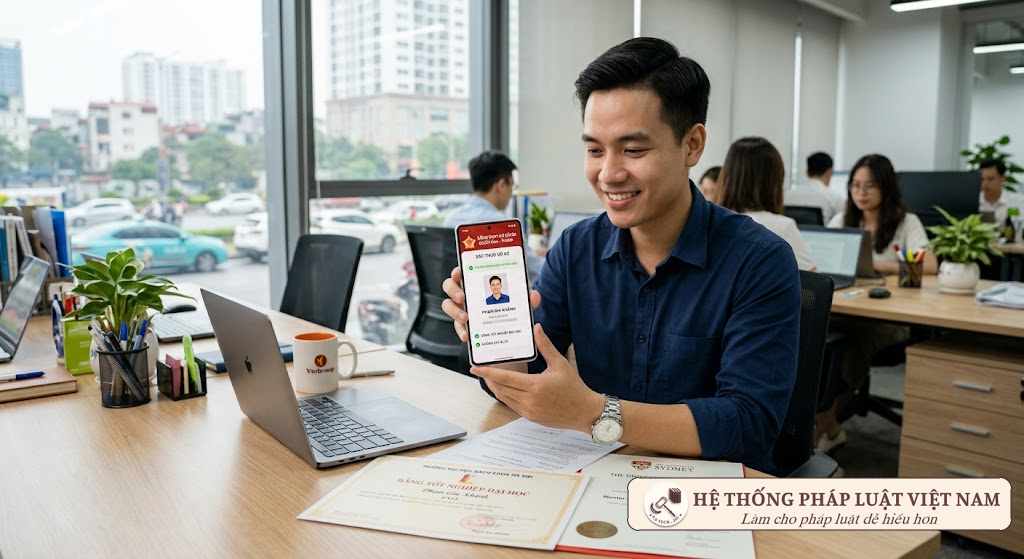 Sử dụng ứng dụng VNeID xác minh kết quả công nhận văn bằng nước ngoài từ ngày 26/9/2026: Người du học cần lưu ý những gì?
