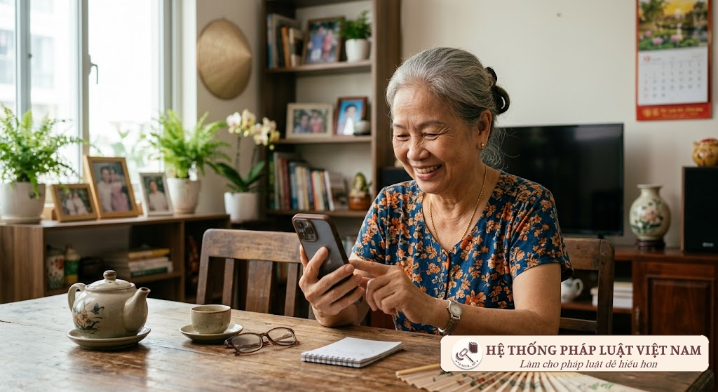 Người dân nhận các khoản chi trả an sinh xã hội trực tiếp qua tài khoản tích hợp trên VNeID Nhận chi trả trợ cấp an sinh xã hội qua ứng dụng VNeID