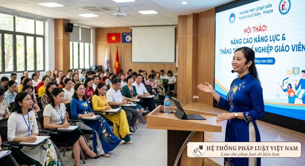 Hướng dẫn mới nhất về xét thăng hạng giáo viên: Đề án phê duyệt trước 30/6 được tiếp tục triển khai đến bao giờ?